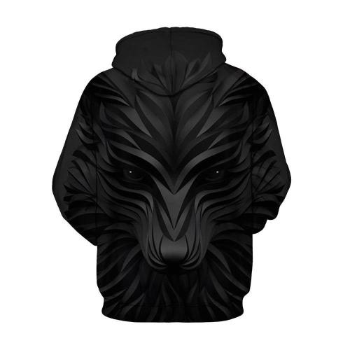Lightweight Pullover Casual Style Unisex 3D Painted Hoodie