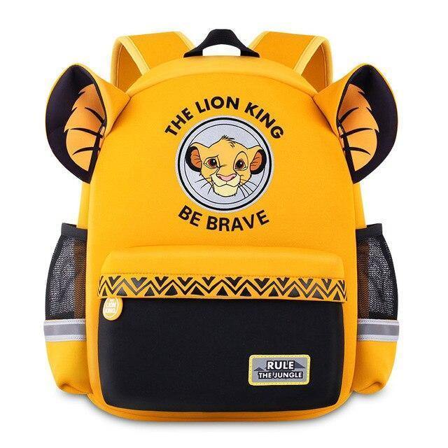 Hot Genuine  Simba The Lion King Backpack Kids Boys Cartoon Lion King School Bags Girls Baby Children Toy Chiristmas Gift