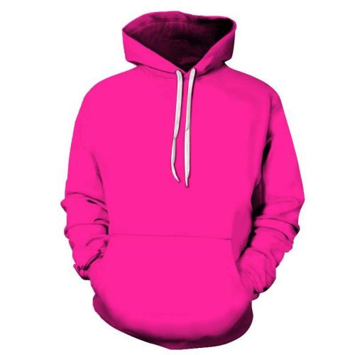 Pink Color 3D - Sweatshirt, Hoodie, Pullover