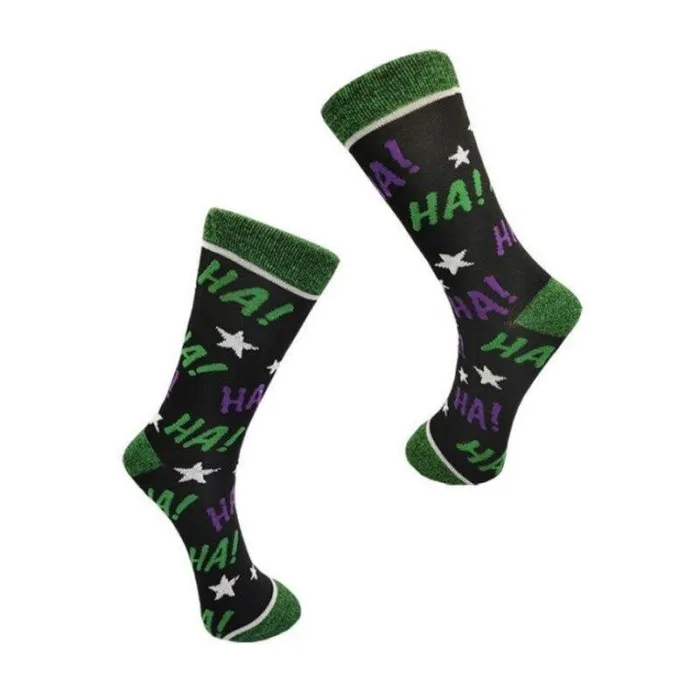 Batman The Joker Cosplay Christmas Cotton Tube Socks Adult Stockings