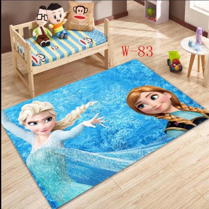  Frozen Elsa Anna Nordic Bedroom Home Baby Crawling Mat Carpet
