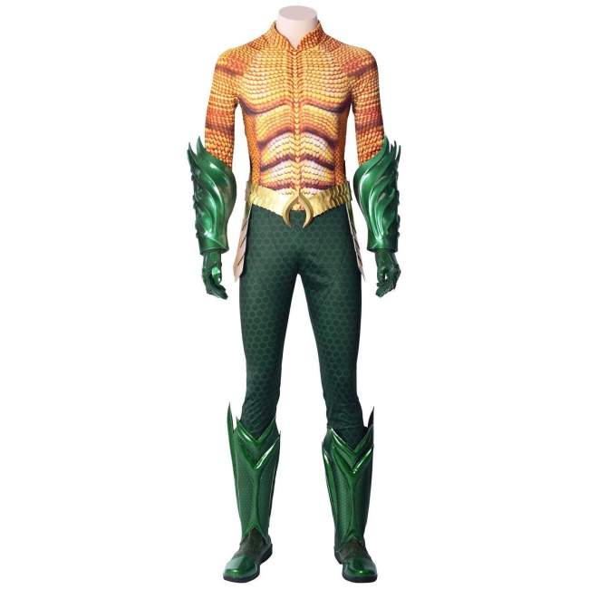 Justice League Aquaman Arthur Curry Outfit Cosplay Costume
