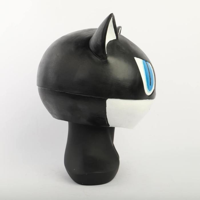 Persona 5 Morgana Mask Latex The Animal Black Cat Mona Halloween Cosplay Mask