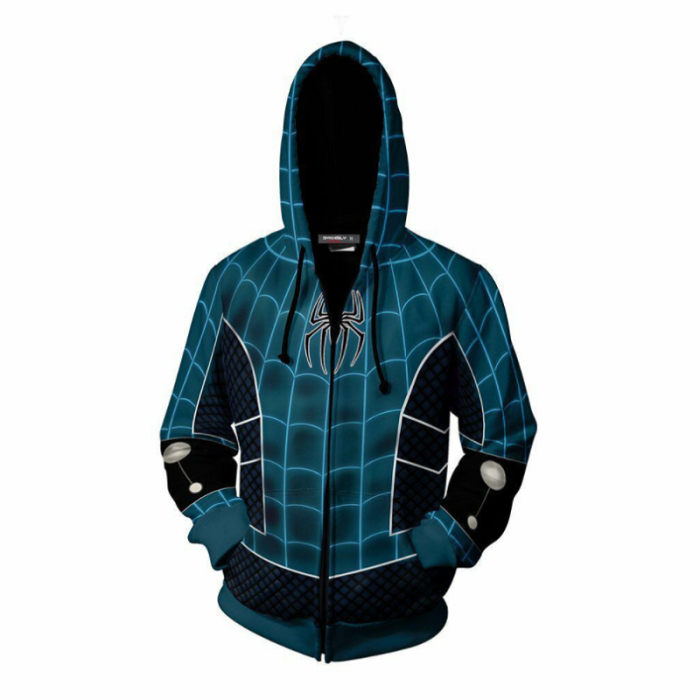 Spider-Man Hoodie - Zip Up Hoodie Csos815