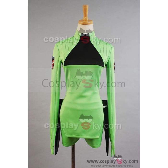 World Trigger Kirie Konami Green Uniform Cosplay Costume