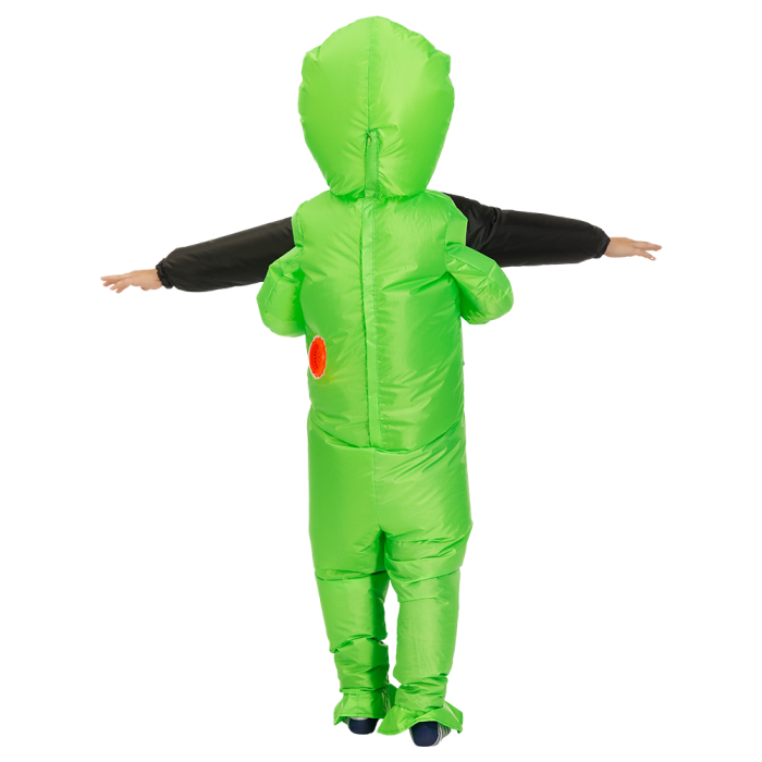 Inflatable Green Alien Ghost Fancy Dress Halloween Party Cos Costumes