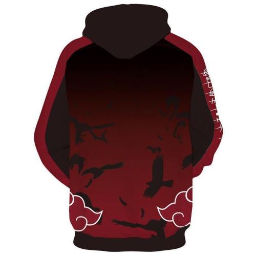 Naruto Hoodie - Akatsuki Pullover Hoodie Csos509