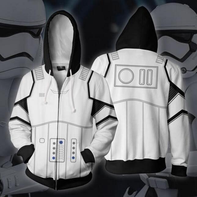 Star Wars Imperial Stormtrooper Darth Vader Hoodies Sweatshirt Costume