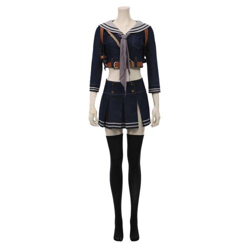 Sucker Punch- Baby Doll Cosplay Women Uniform Skirt Outfits Halloween Carnival Suit Cosplay Costume