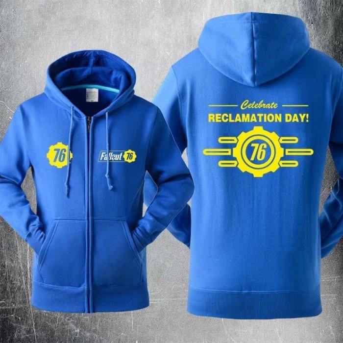 Fallout 4 Reclamation Day Sweater Cosplay Hoodies Jacket