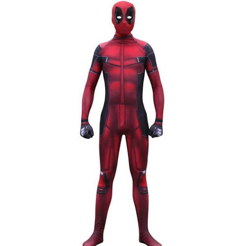 Wade Winston Wilson Deadpool 2 Spandex Costume Zentai Bodysuit Suit