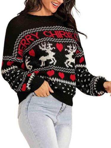 Ugly Christmas Sweater Reindeer Jumper