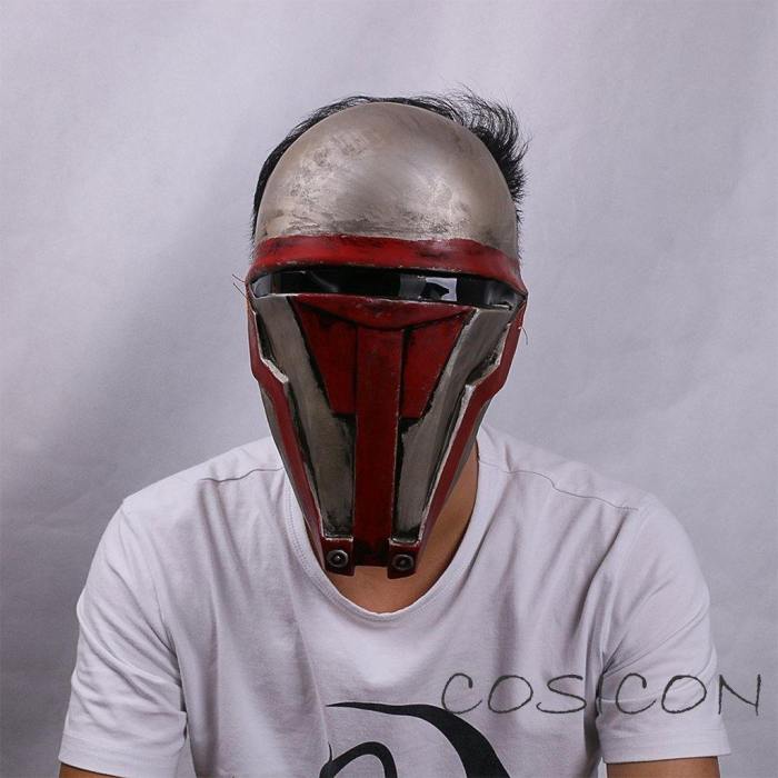 Star Wars: Knights Of The Old Republic Darth Revan Mask Cosplay Helmet Halloween Fancy Props