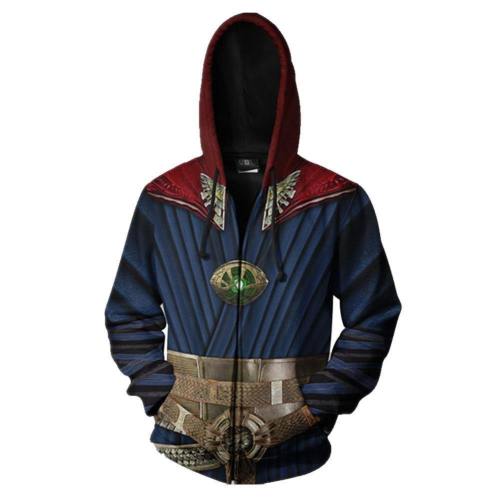 Doctor Strange Hoodie Super Hero Costume Creative Fashion Sweater Halloween Costume