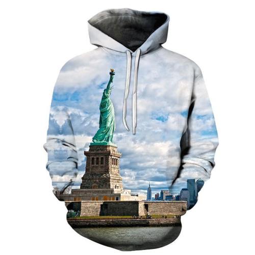 Liberty In  York 3D - Sweatshirt, Hoodie, Pullover