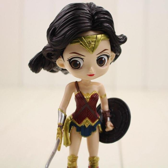 Justice League Wonder Woman Kid Pvc Action Figure Model Doll Toys Gift
