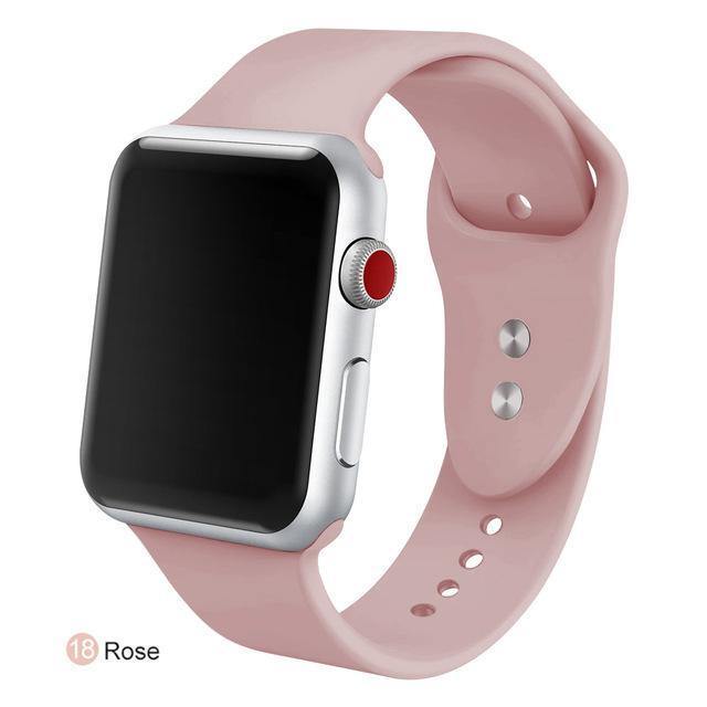 Apple Watch Pastel Colored Sports Watchband