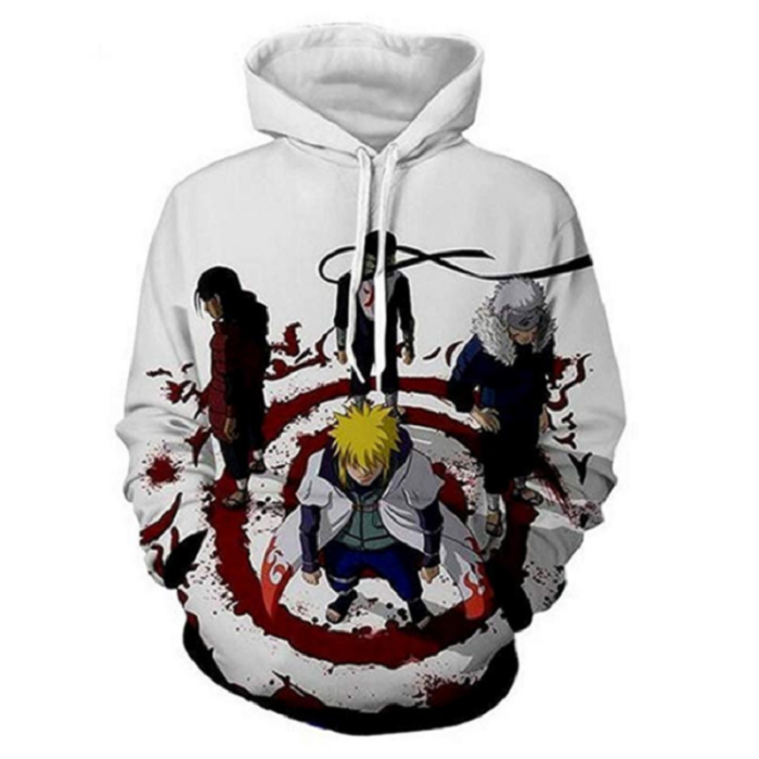 Naruto Hoodie - Uzumaki Naruto Pullover Hoodie Csos171