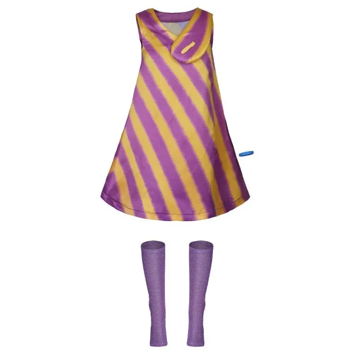 Trolls 2：World Tour-Poppy Women Dress Outfit Halloween Carnival Costume Cosplay Costume