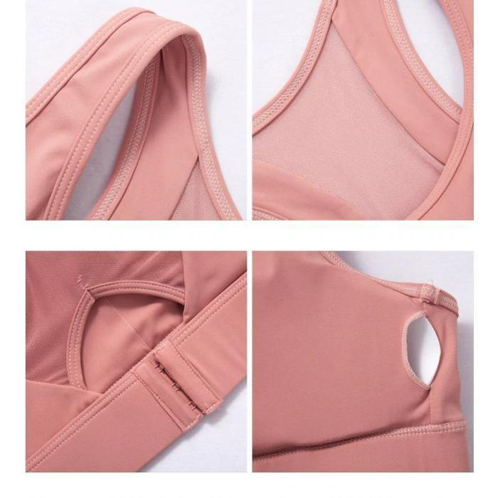 Comfortable And Breathable Support Sports Bra For Yoga And Exercise