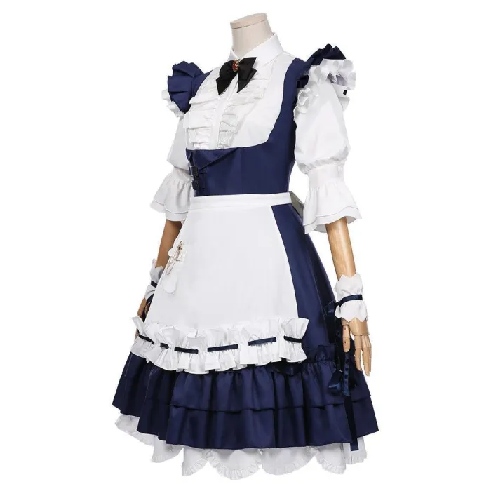 Final Fantasy Xiv-Lalafell Maid Outfit Halloween Carnival Costume Cosplay Costume