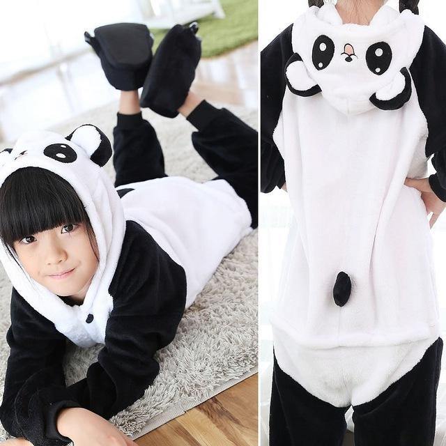 Pajamas For Girls Boys Animal Children'S Pajamas Panda