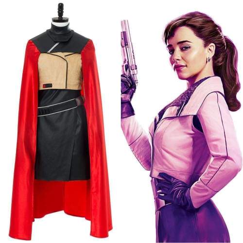 Solo: A Star Wars Story Qi'Ra Cape Jacket Cosplay Costume