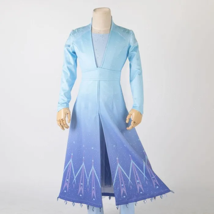 Frozen 2 Cosplay Ice Queen Kids Elsa Dress Costume Cosplay Elsa Anna Costume Princess Snow Elsa Outfit Full Set