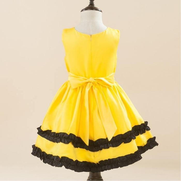 Pikachu Cosplay Costume Halloween Pokemon Birthday Princess Dress