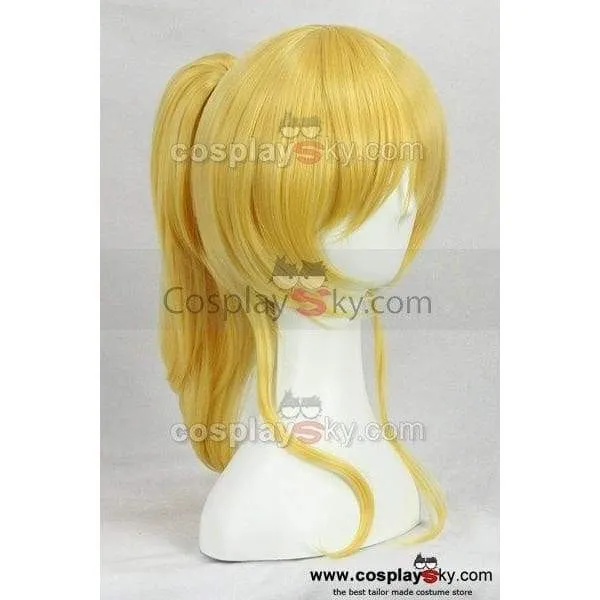Lovelive! Eli Ayase Yellow Cosplay Wig