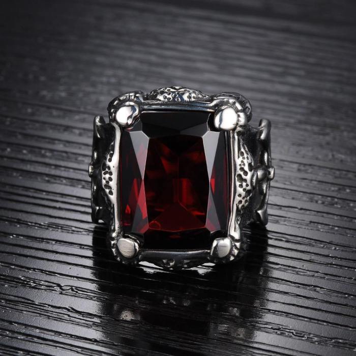 Rich Red Ruby Ring