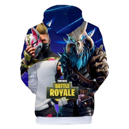 Fortnite Print Hoodie Battle Royale Sweatshirt