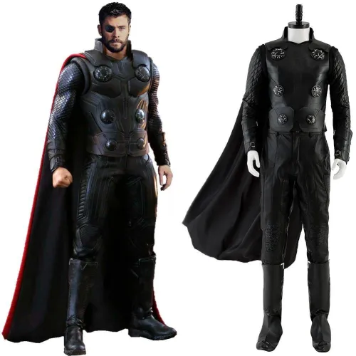 Avengers 3 Infinity War Thor Odinson Outfit Halloween Cosplay Costume Adults