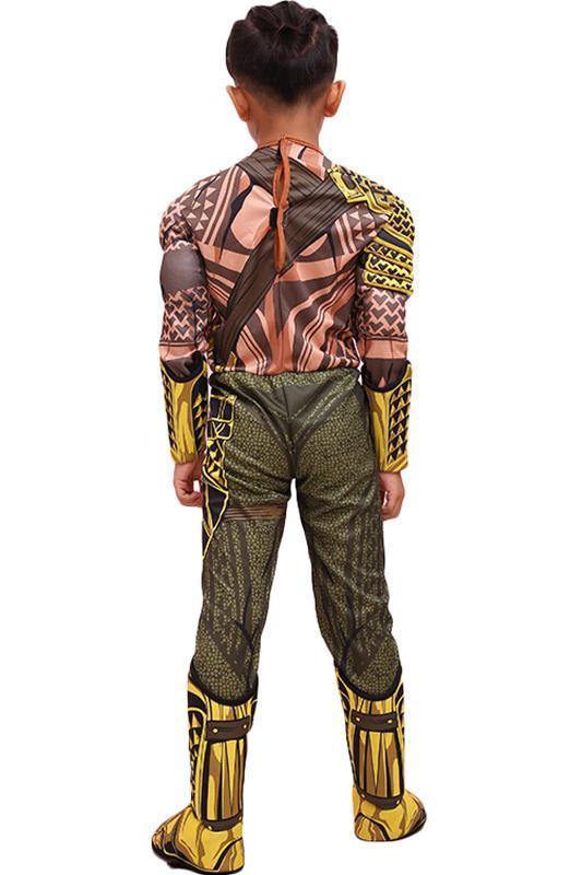 Aquaman Arthur Curry Outfit Cosplay Costume For Kids Children
