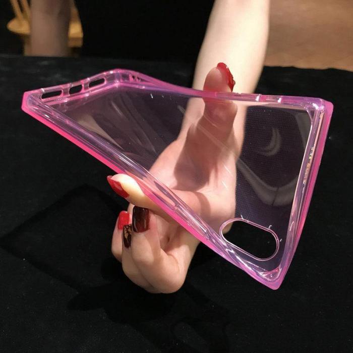 Rectangular Transparent Box Clear Phone Case