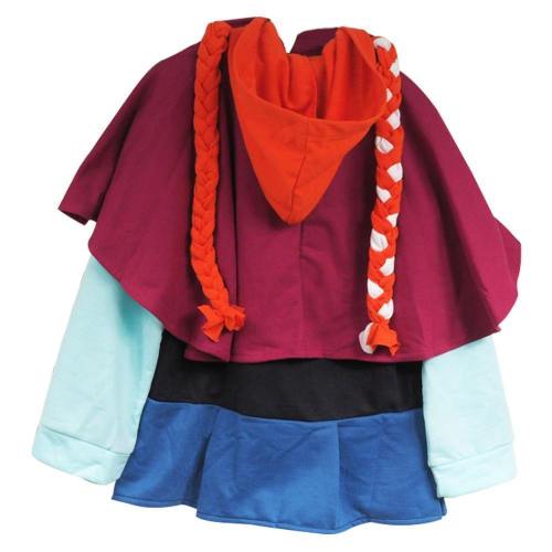 Frozen Princess Anna Hoodie Sweater For Girls Kids