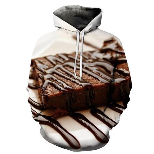 Chocolate Brownie 3D Hoodie