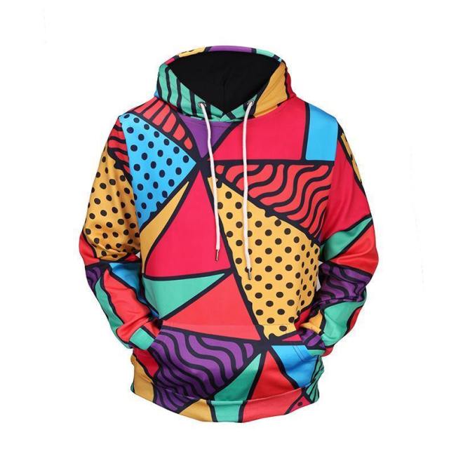 Causal Creative Hoodie 3D Print Pullover Sweatshirt