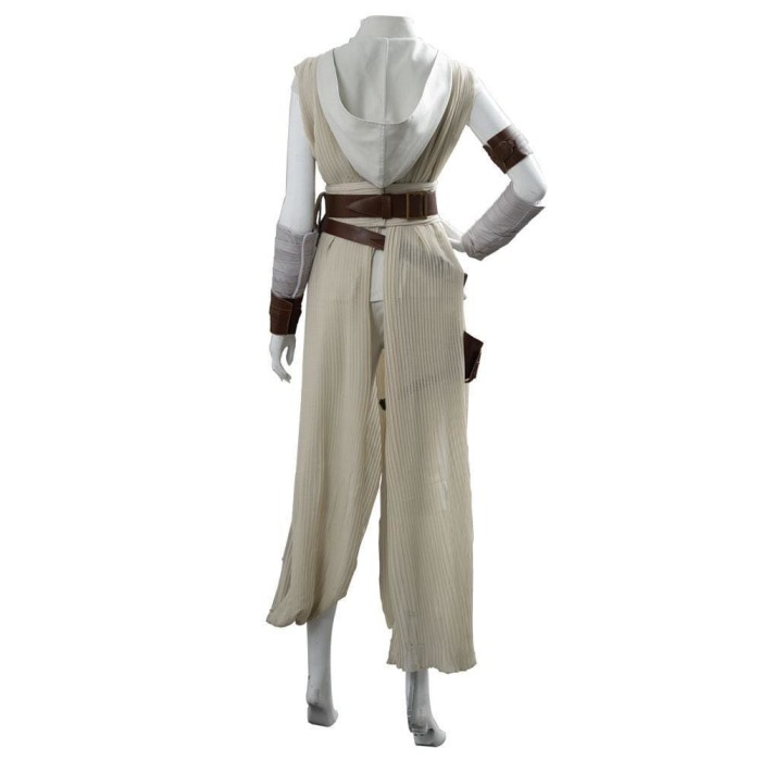Rey Star Wars:The Rise Of Skywalker Cosplay Costume Outfit Dress Suit Uniform
