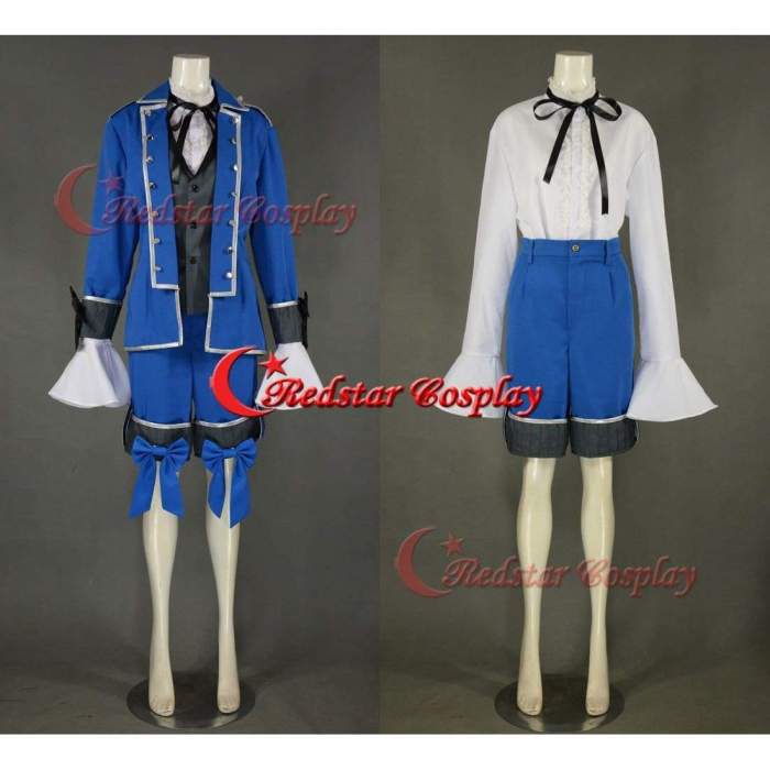 Kuroshitsuji Ciel Phantomhive Cosplay Costume (Blue) Black Butler Cosplay
