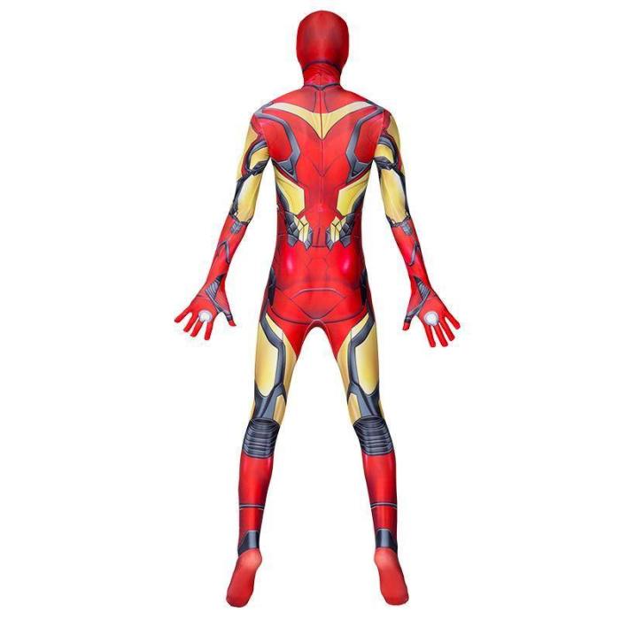 Iron Man Jumpsuit Costume The Avengers Cosplay Boys Halloween Costumes