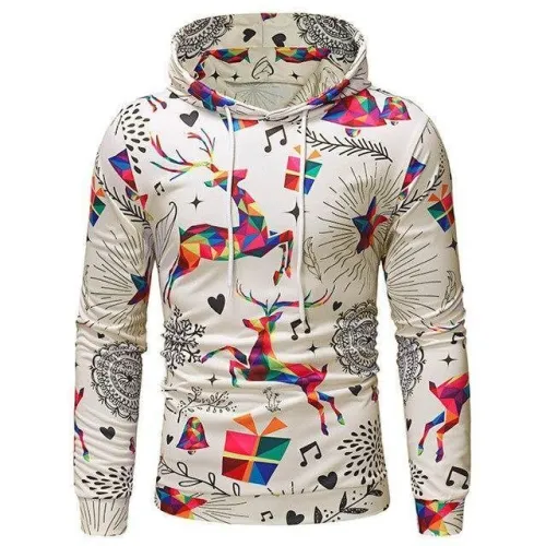 Newest Men Deer Sweatshirt