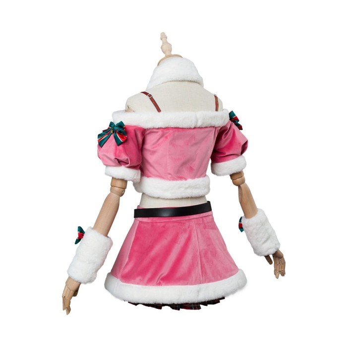 A.I.Channel Kizuna Ai Christmas Dress Cosplay Costume
