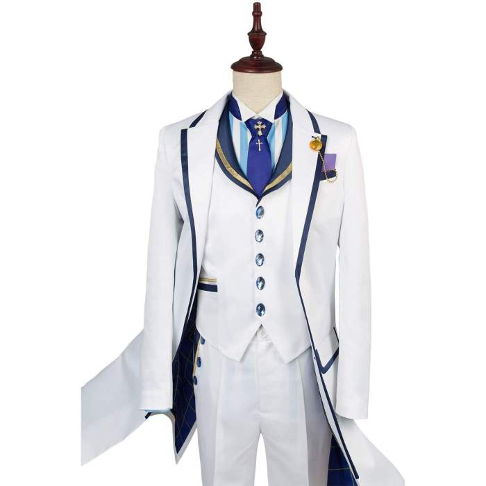 Fate Grand Order Fgo Saber King Arthur Outfit Suit Cosplay Costume