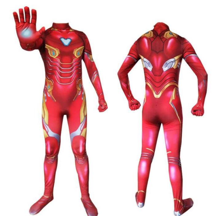 Captain America Iron Man Zentai Jumpsuits Suit Bodysuit Cosplay Costumes