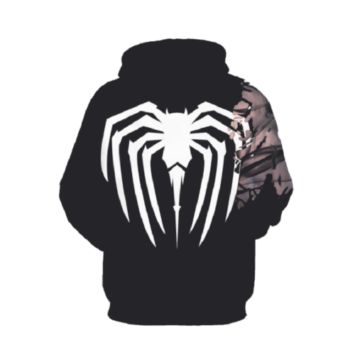 Spider-Man Hoodie - Venom Pullover Hoodie Csos168