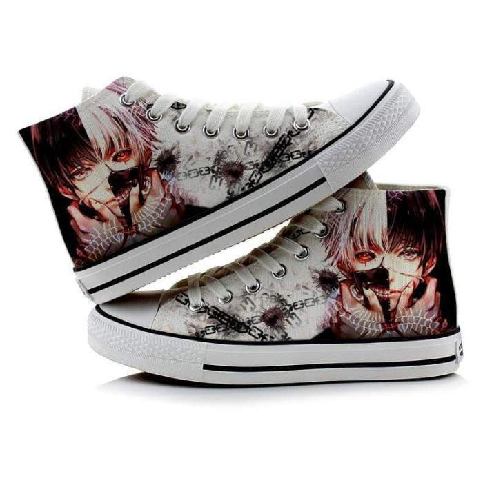 Tokyo Ghoul High-Top Sneakers Cosplay Shoes