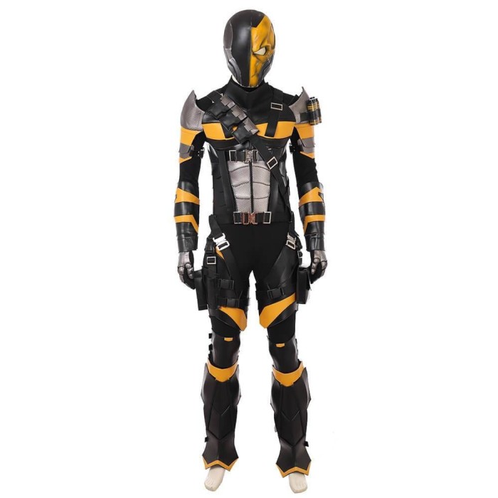 New Dc Super Villain Deathstroke Costume Halloween Party Cosplay Costume