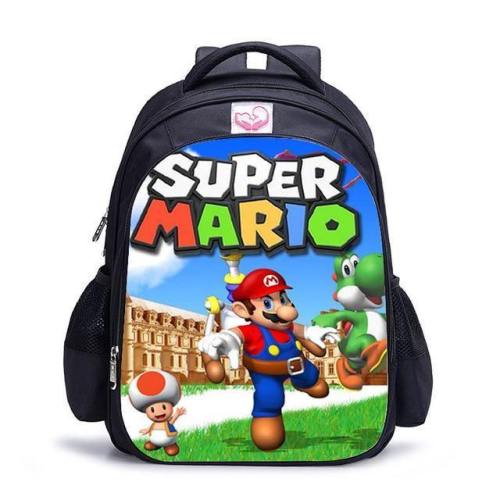 Mario Bros Sonic Children School Bags Orthopedic Backpack Kids Boys Girls Catoon Bags