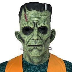 Frankenstein Horror Cosplay Latex Mask Helmet Halloween Costume Props